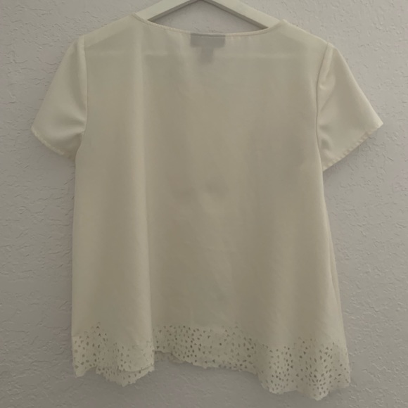 Alfani Off White Blouse - Picture 2 of 5